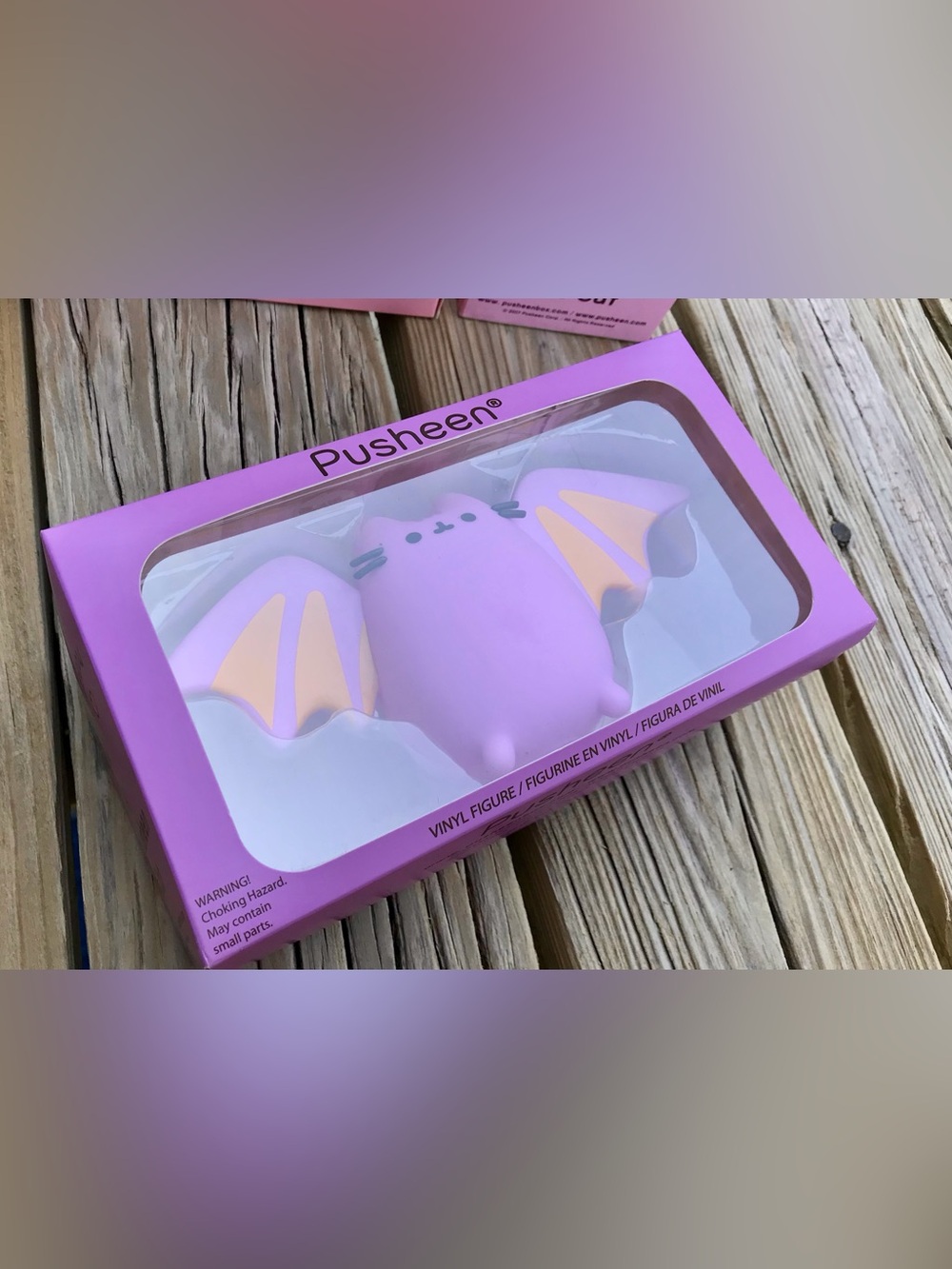 2016 PUSHEEN Cat Bat Halloween Subscription Box Vinyl Figure Toy Decoration - Picture 3 of 11